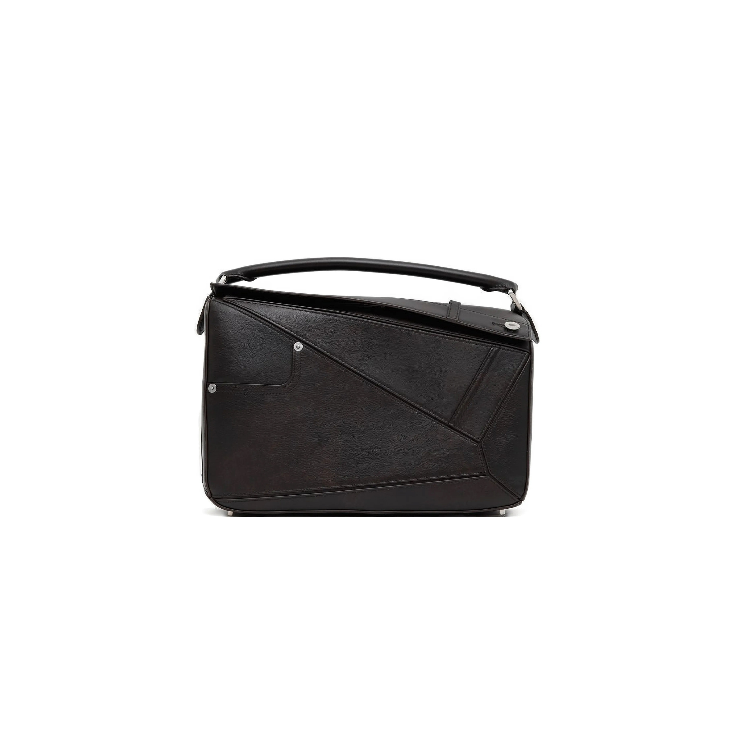 LOEWE PANTA LARGE PUZZLE BAG IN SHINY CALFSKIN (33*21.5*14.7cm)